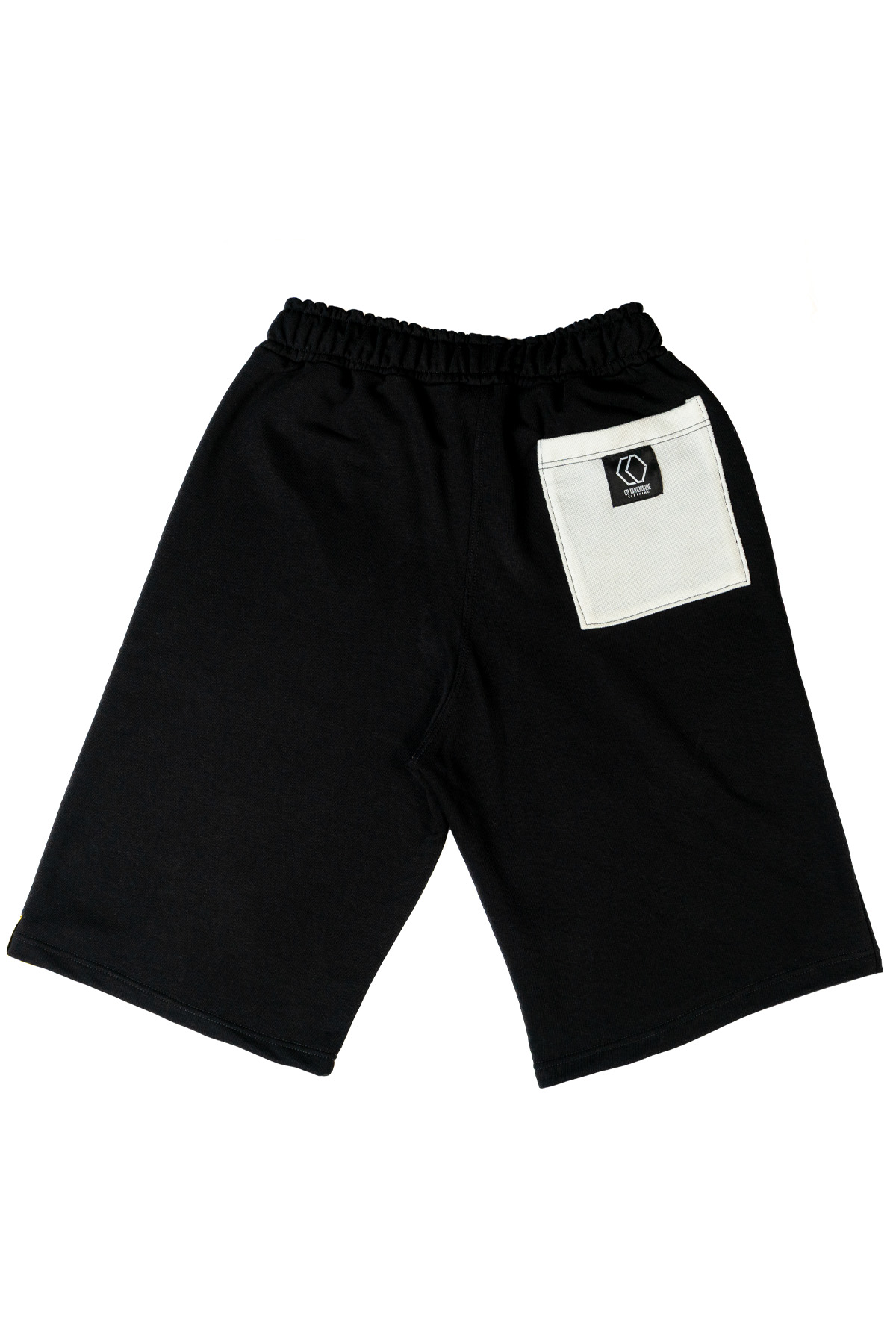 Βερμούδα μαύρη με μεγάλες τσέπες | Βερμούδες & Shorts | CO Handmade Clothing